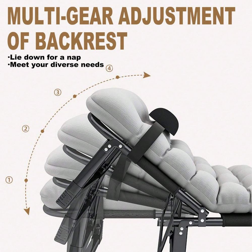 Cot, 4 Positions Adjustable Re - огляд і ціна Outdoor Camping Recliner Chairs