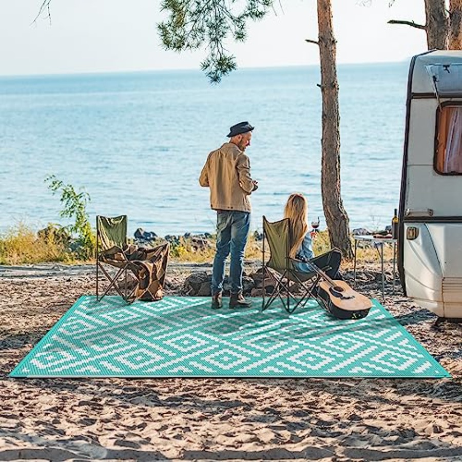 Outdoor Rug for Patio Clearanc - огляд і ціна Outdoor Camping Decke