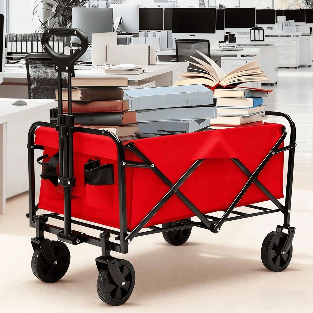 Wagon Cart Foldable, 29.5 L Fo - огляд і ціна Outdoor Camping Trolley