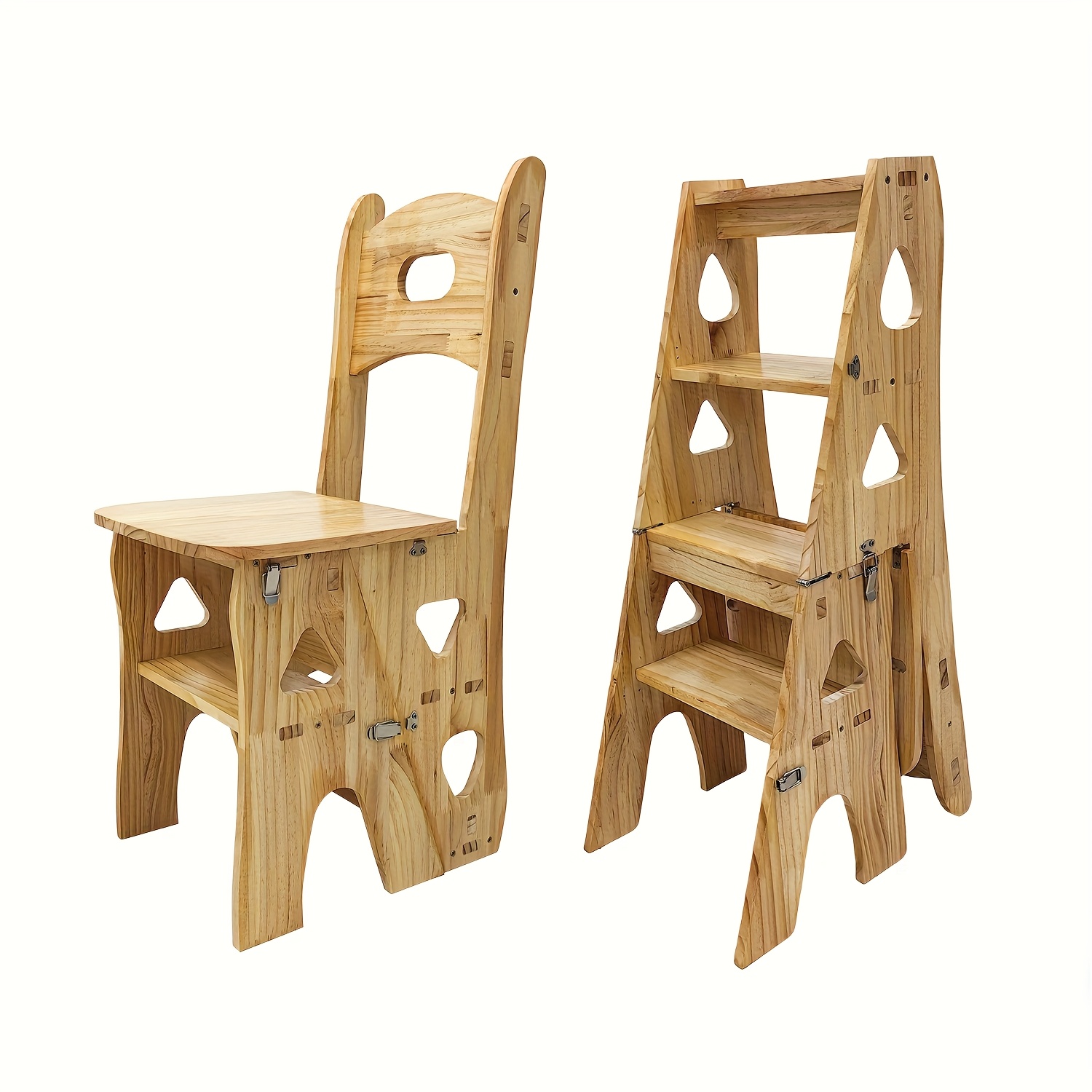 4 Step Foot Stool Chair 3in 1  - огляд і ціна Folding Chair