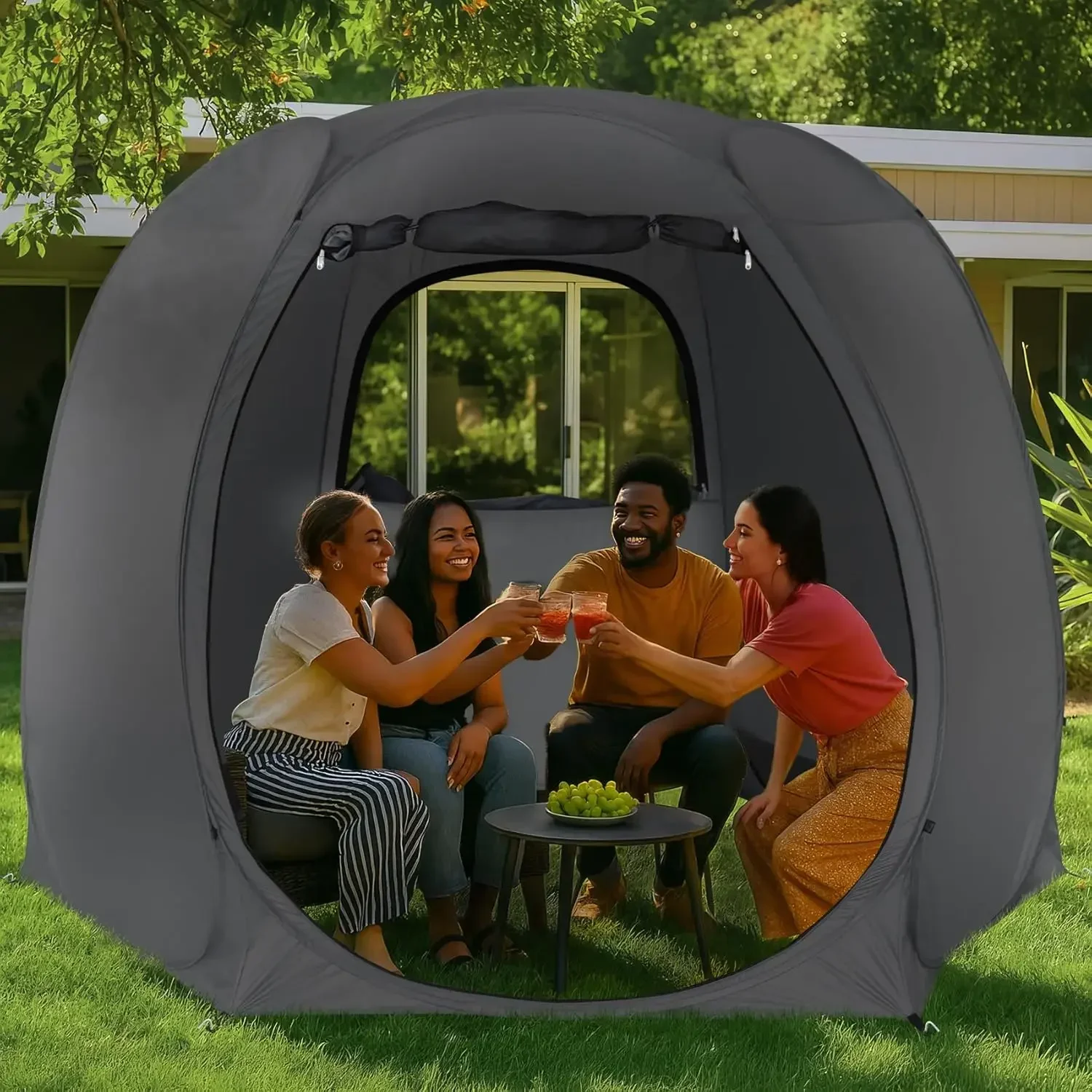Hot-sellingPop Up Screen Tent  - огляд і ціна Outdoor Camping Decke