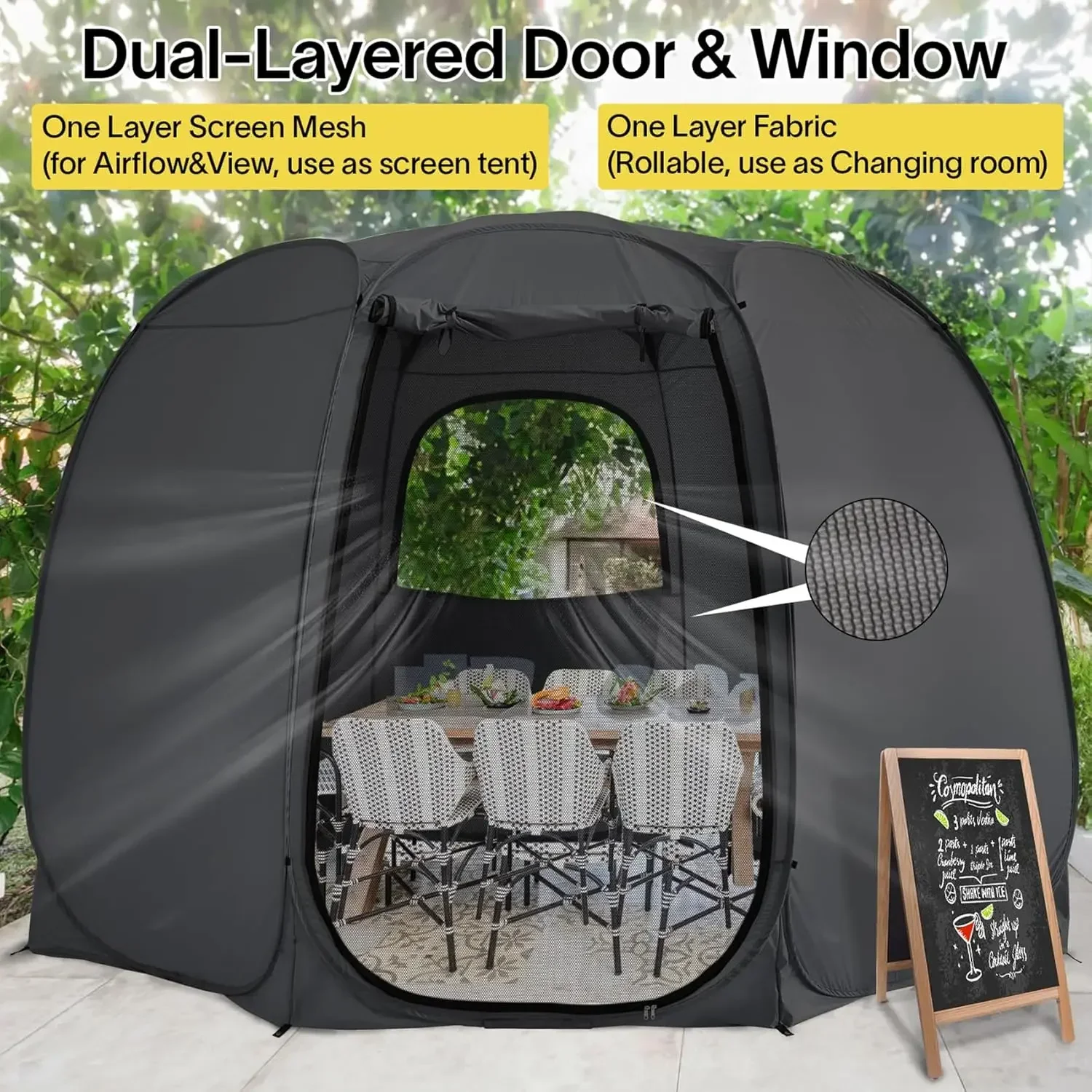 Hot salesPop Up Screen Tent Ho - огляд і ціна Outdoor Camping Decke