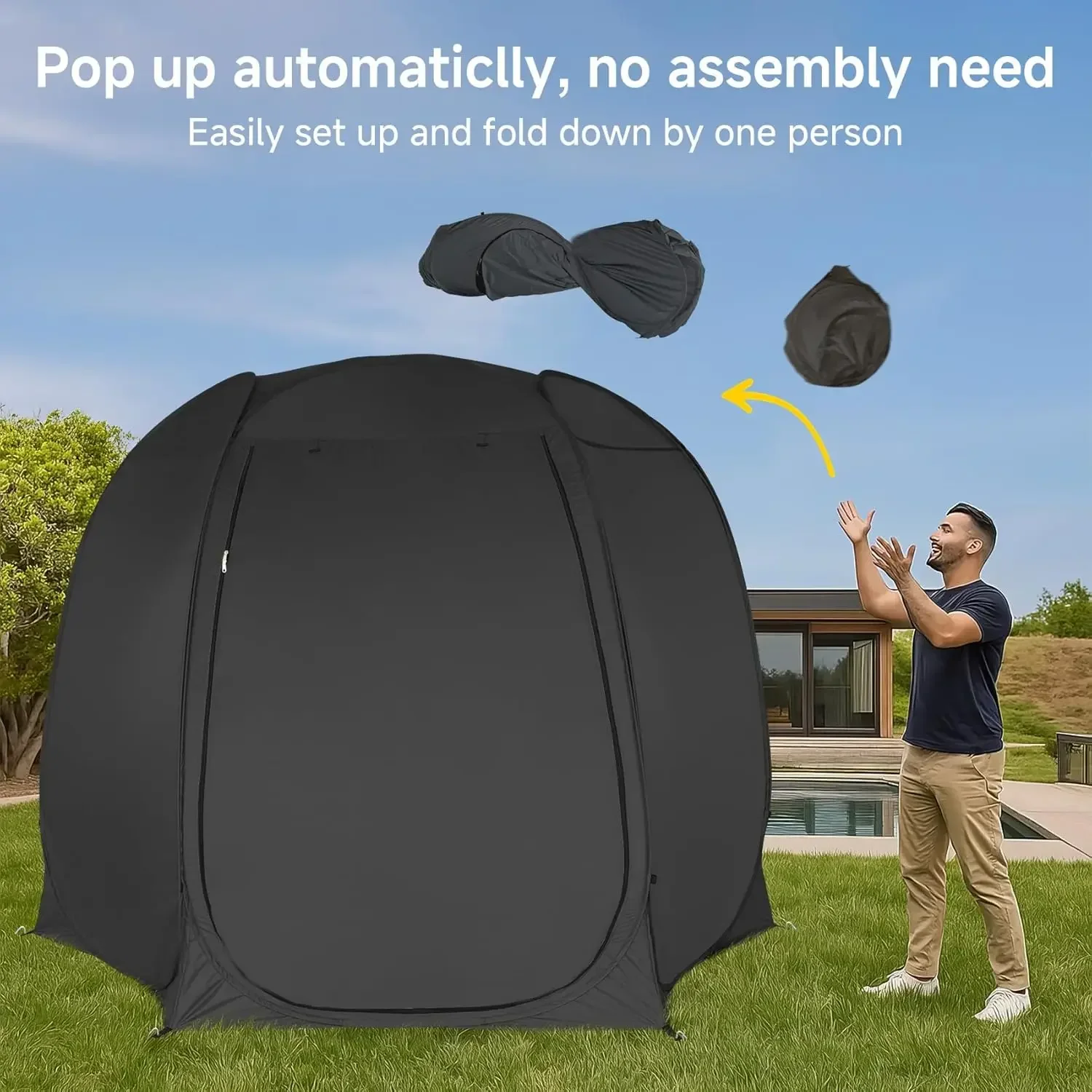 Hot salesPop Up Screen Tent Ho - огляд і ціна Outdoor Camping Decke