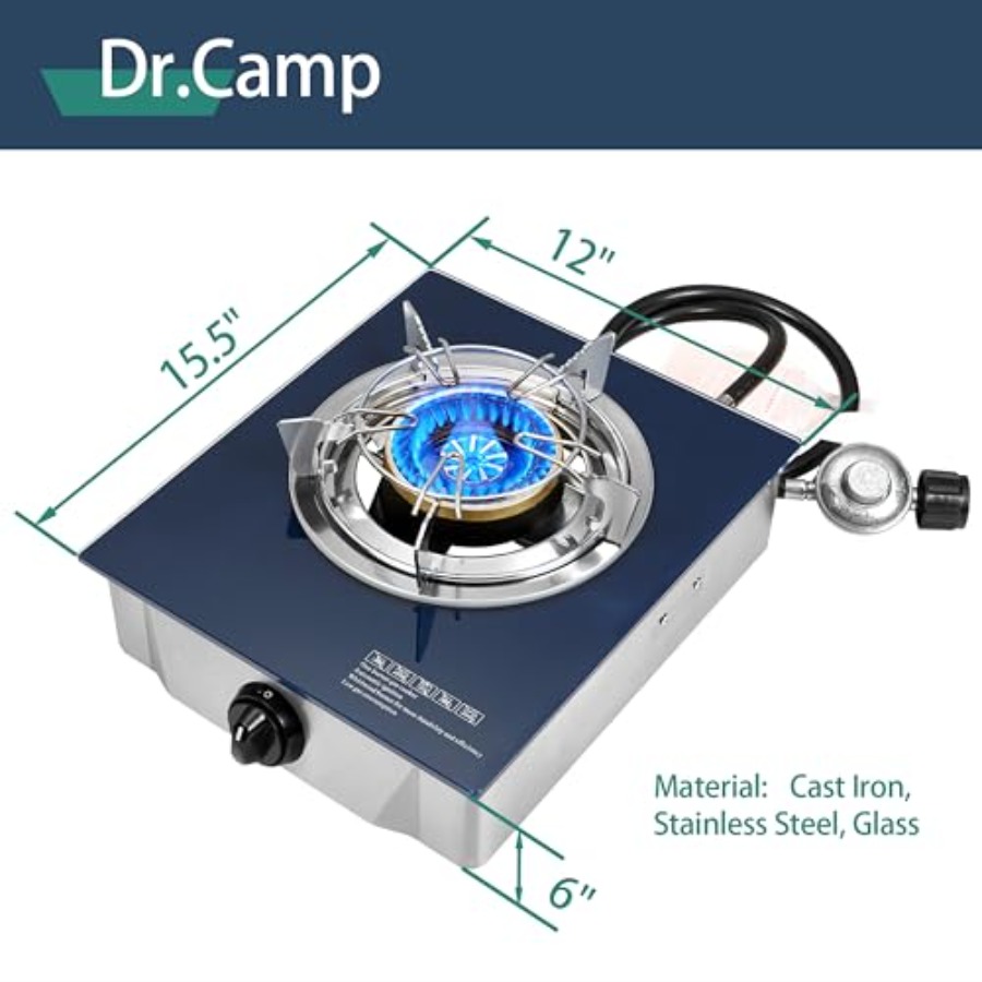 Propane Gas Stove 12000 BTU Si - огляд і ціна Outdoor Camping List