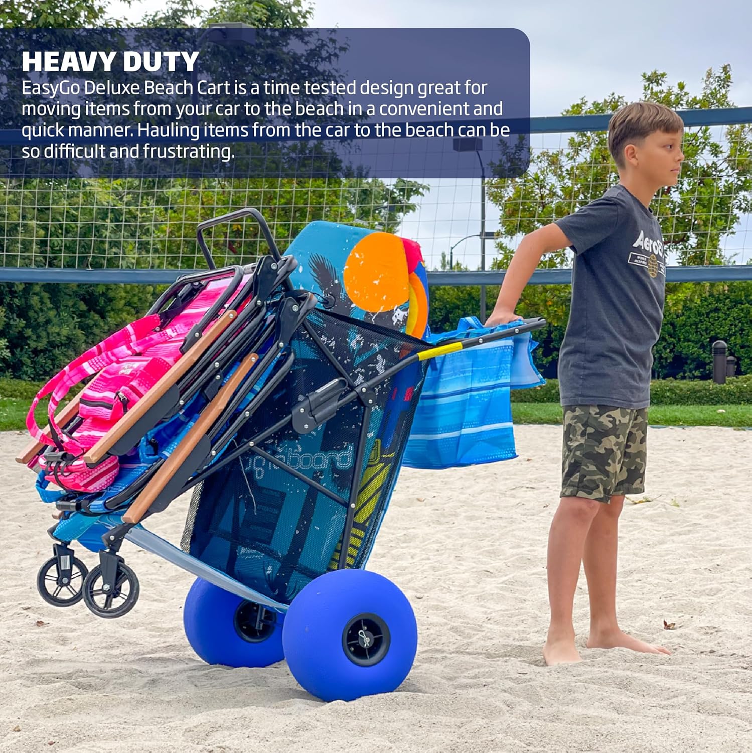 Heavy Duty Folding Beach Cart  - огляд і ціна Folding Chair