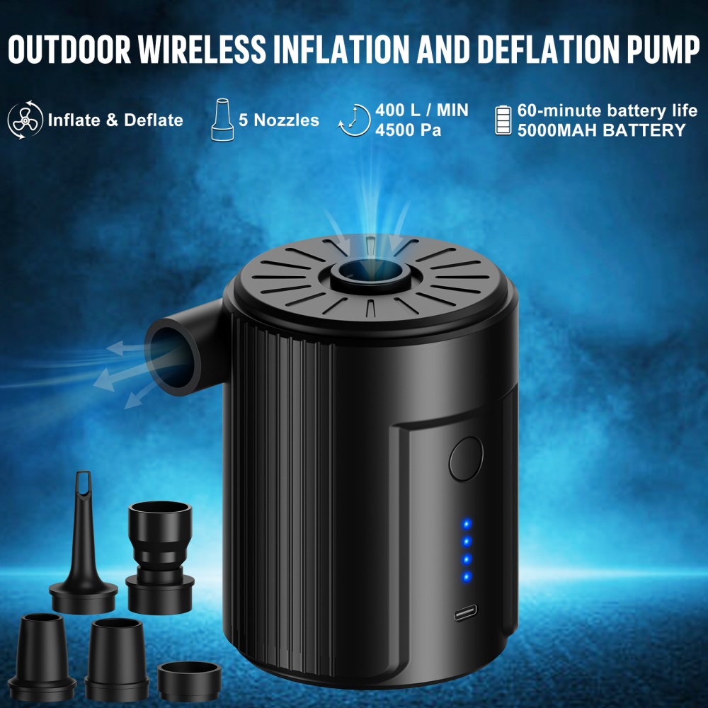 Portable Multi-Function Air Pu - огляд і ціна Inflatable Mattress