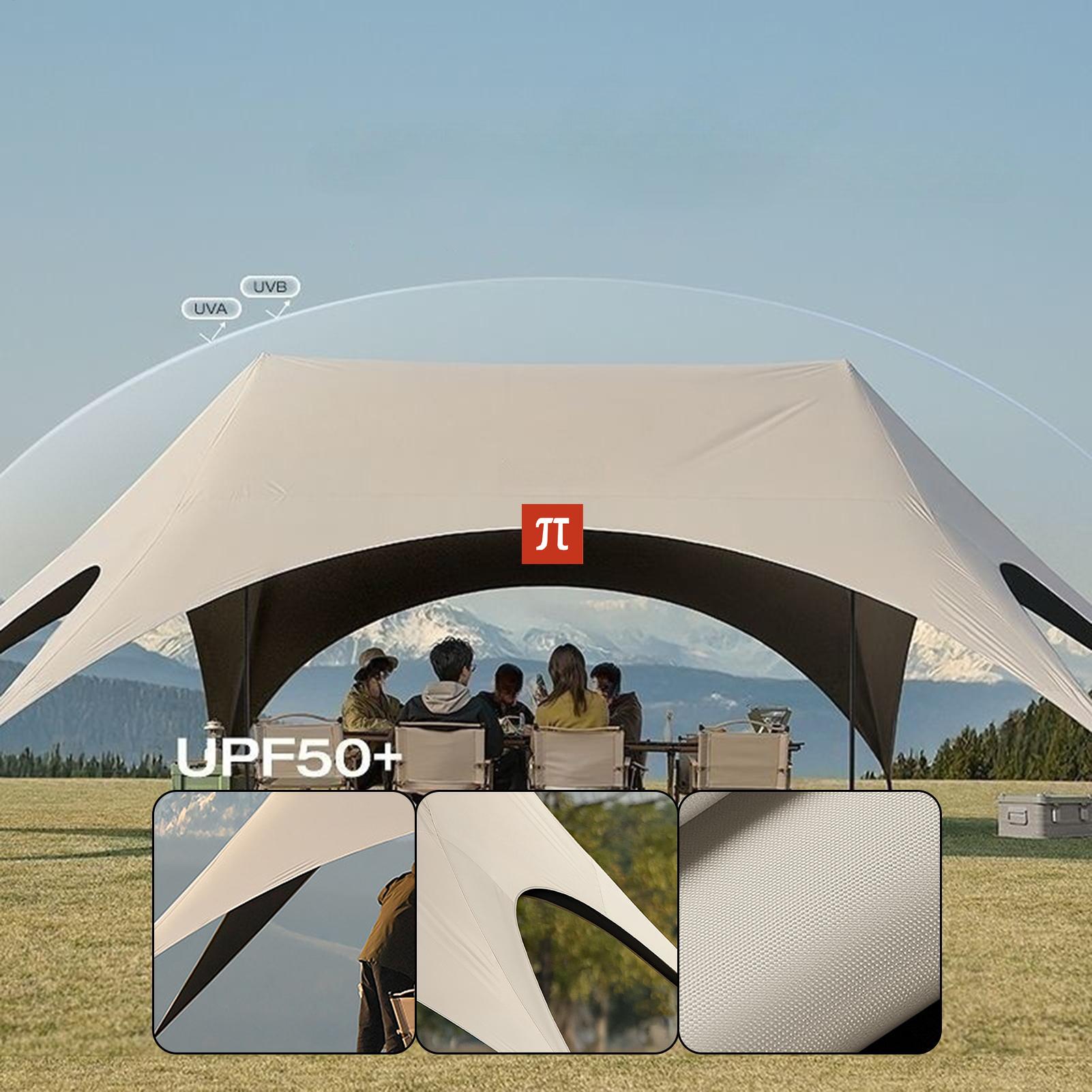 ACamping Gazebo Hexagonal Rain - огляд і ціна Outdoor Camping Canopy