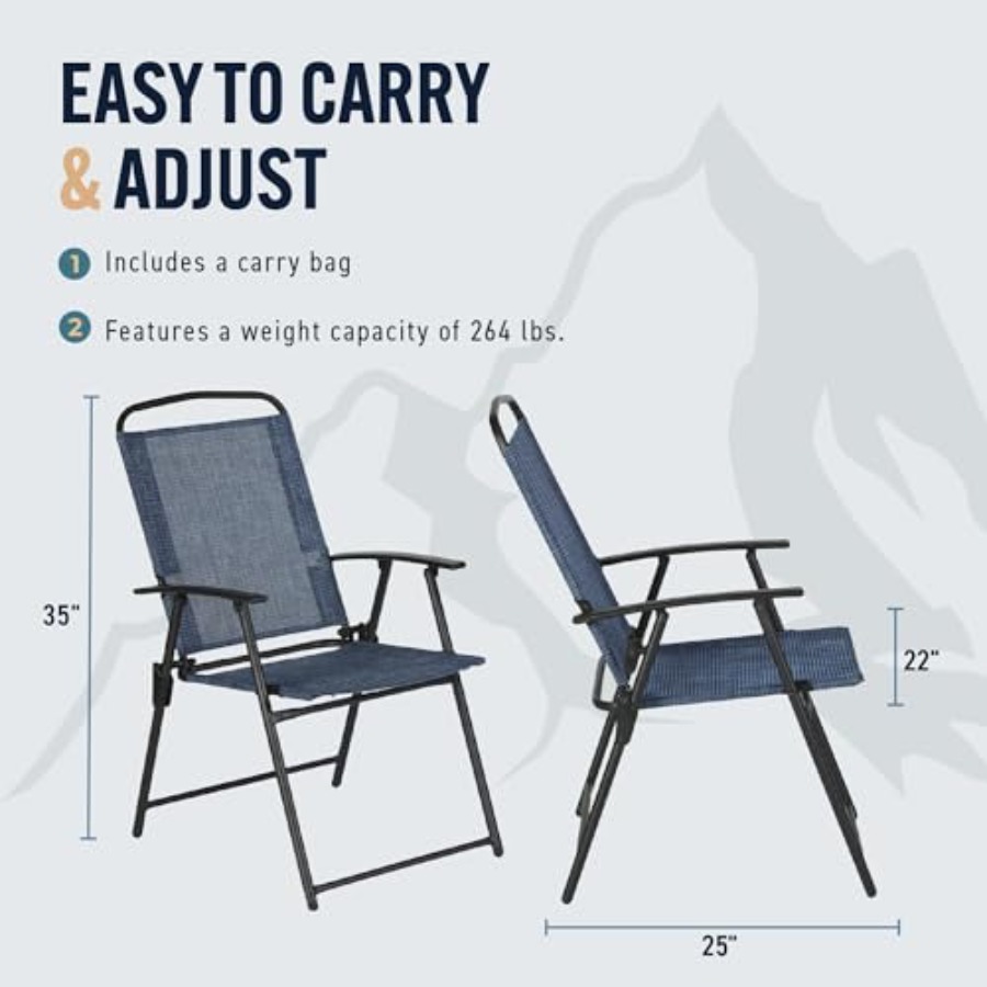 Trapper's Peak 3-Piece Folding - огляд і ціна Folding Chair