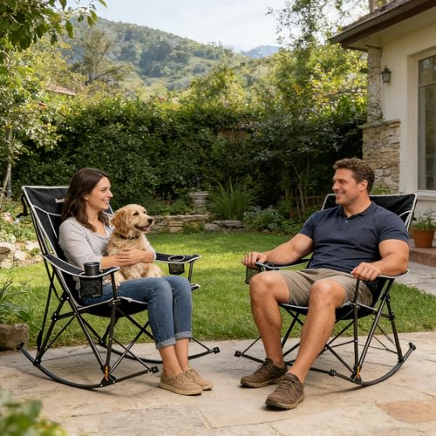 Oversized Folding Rocking Camp - огляд і ціна Outdoor Camping Rocker
