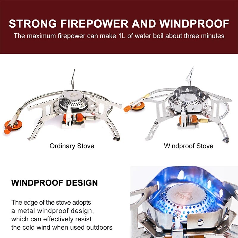 Widesea Camping Burner 3200W W - огляд і ціна Outdoor Camping Outlet