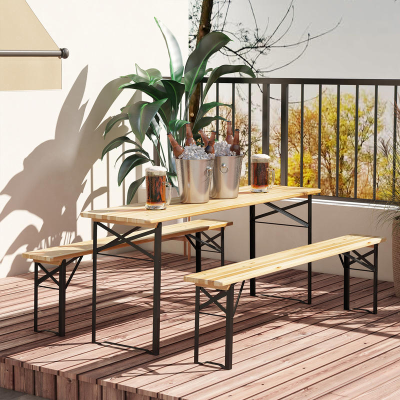 6' Portable Picnic Table and B - огляд і ціна Outdoor Camping Dining Set