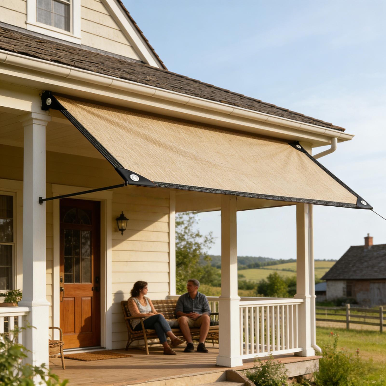 Sail Shade Canopy UV Protectio - огляд і ціна Outdoor Camping Decke