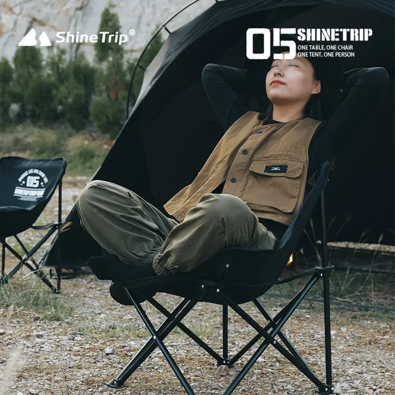 ShineTrip Outdoor Folding Chai - огляд і ціна Outdoor Camping Recliner Chairs