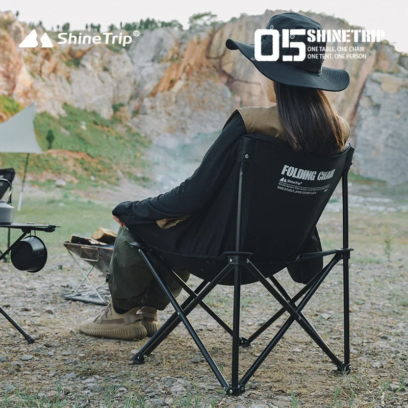 ShineTrip Outdoor Folding Chai - огляд і ціна Outdoor Camping Recliner Chairs