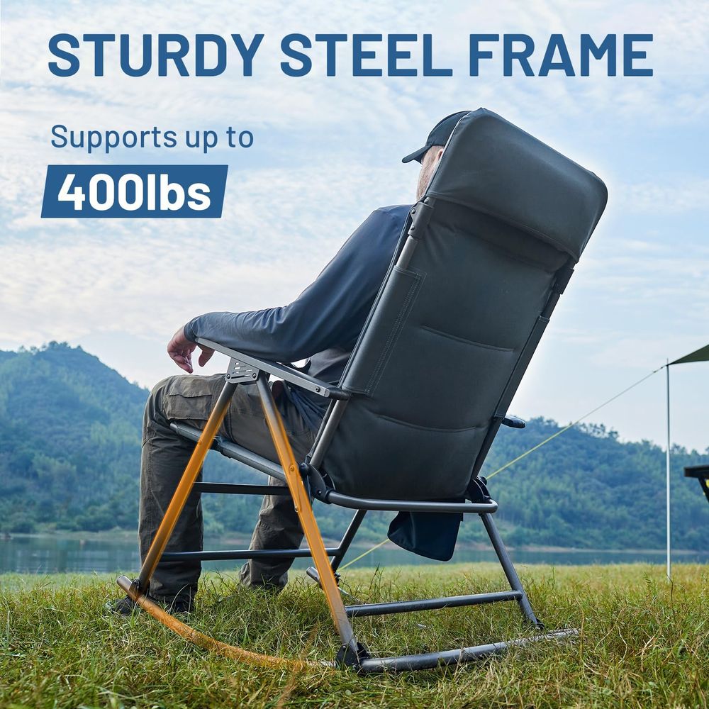 Oversized Folding Rocking Camp - огляд і ціна Outdoor Camping Rocker
