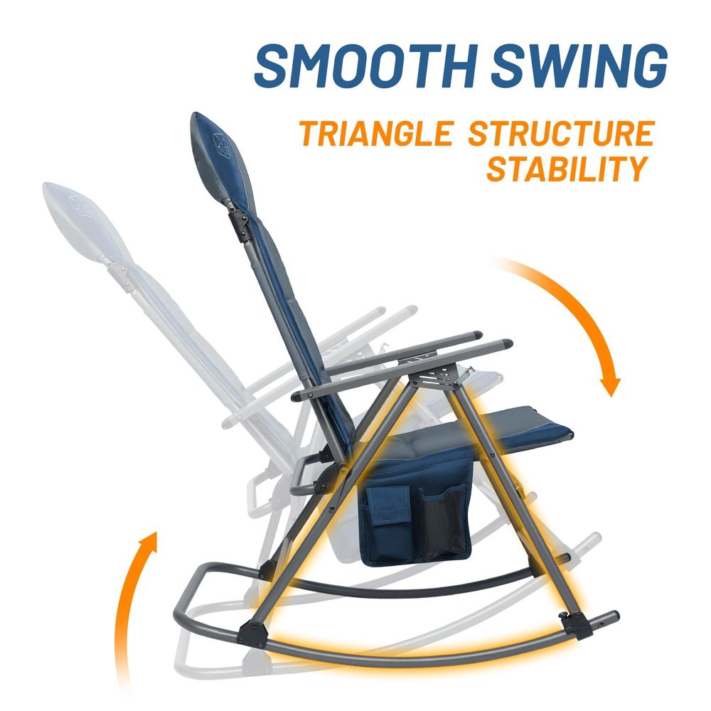 Oversized Folding Rocking Camp - огляд і ціна Outdoor Camping Rocker
