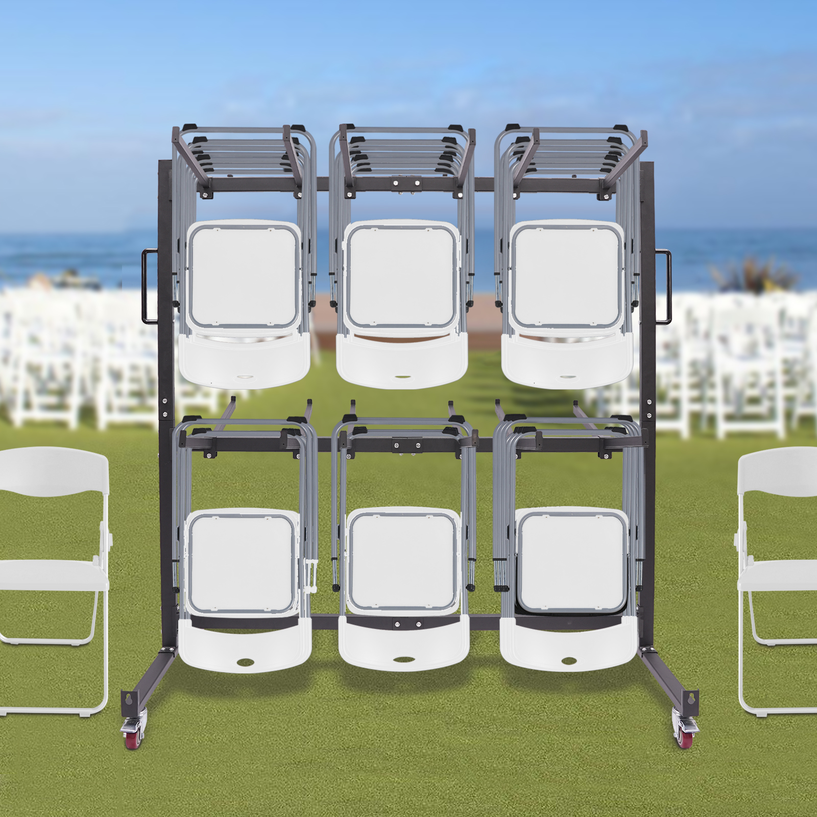 Folding Table and Chair Cart,  - огляд і ціна Folding Chair