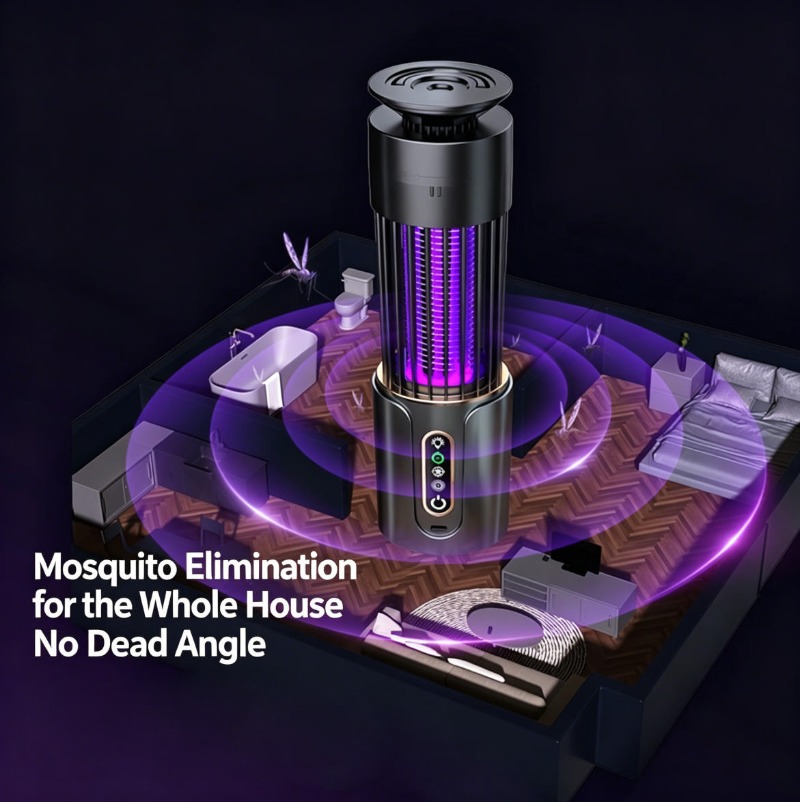Electric Shock Mosquito Killer - огляд і ціна Outdoor Camping Bug Zapper