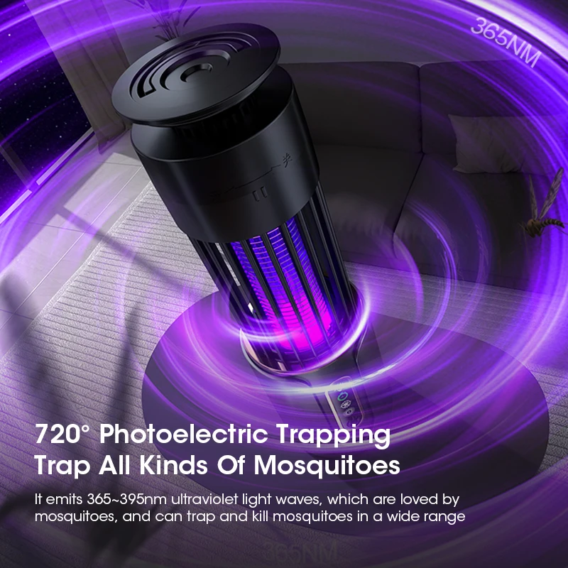 Electric Shock Mosquito Killer - огляд і ціна Outdoor Camping Bug Zapper