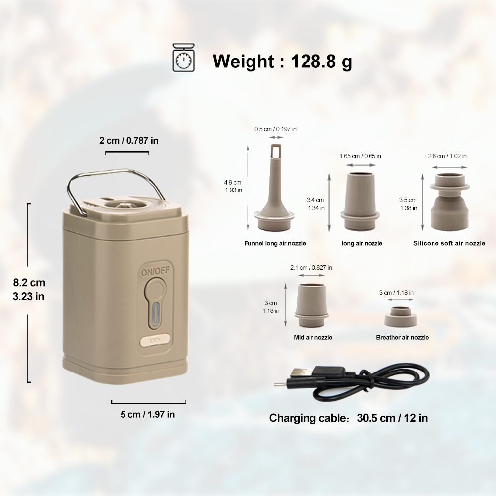 Portable Electric Inflatable P - огляд і ціна Outdoor Inflatable Camping Tent With Air Pump