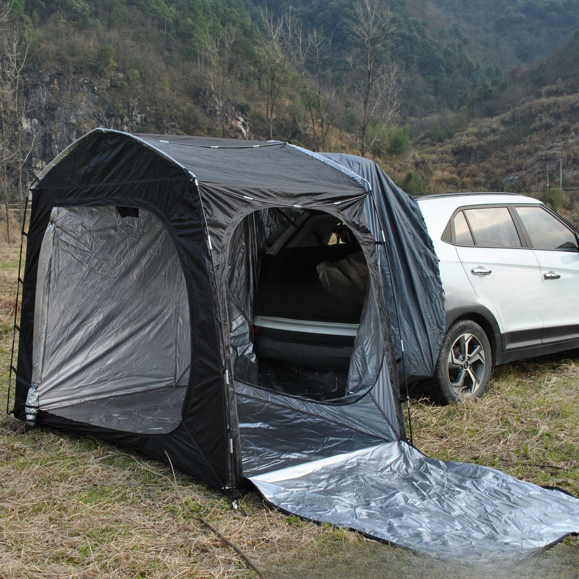 Easy to store full-model rear  - огляд і ціна Outdoor Camping Car Tail Tent