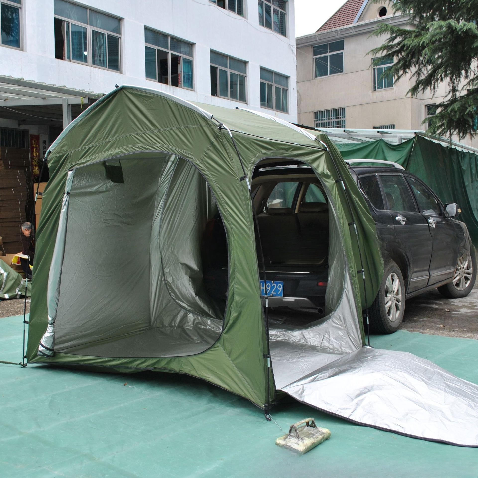Easy to store full-model rear  - огляд і ціна Outdoor Camping Car Tail Tent