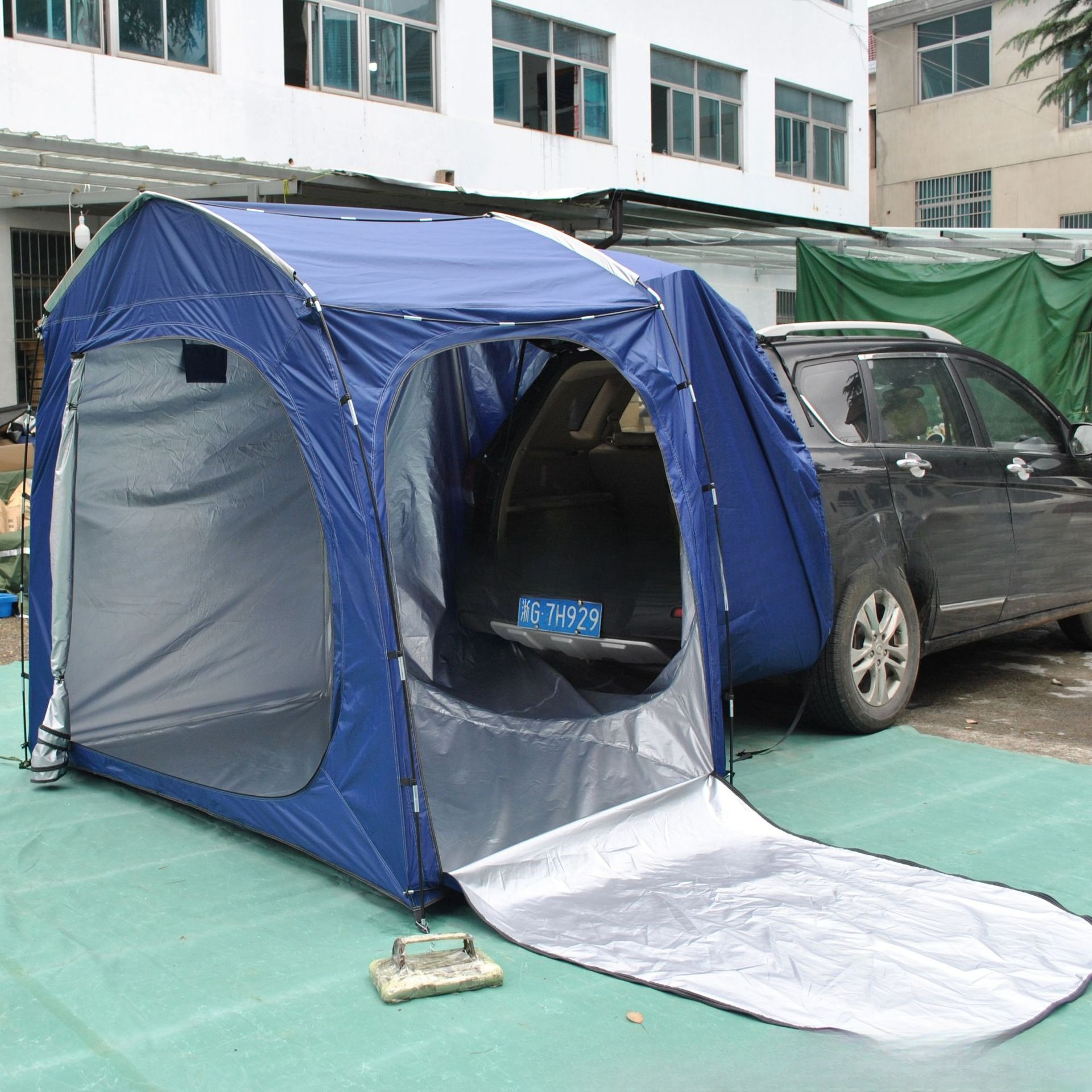 Easy to store full-model rear  - огляд і ціна Outdoor Camping Car Tail Tent