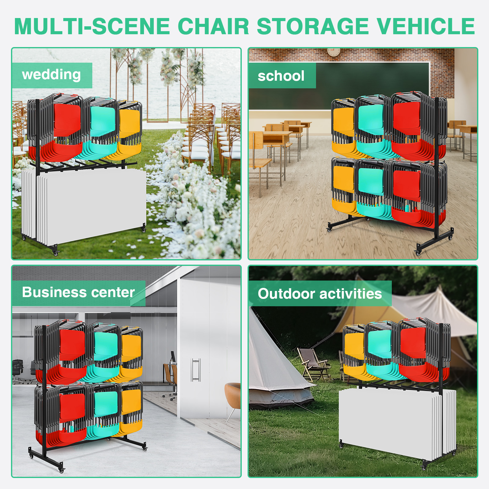 Heavy-Duty Folding Chair Stora - огляд і ціна Folding Chair