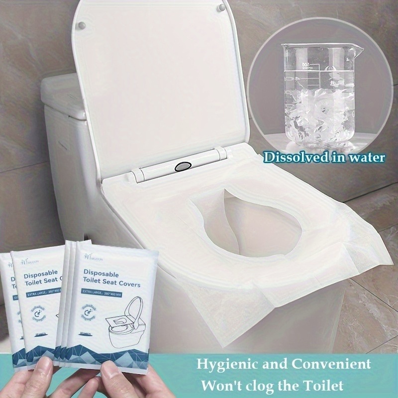 30/50pcs Disposable Toilet Sea - огляд і ціна Portable Camp Toilet