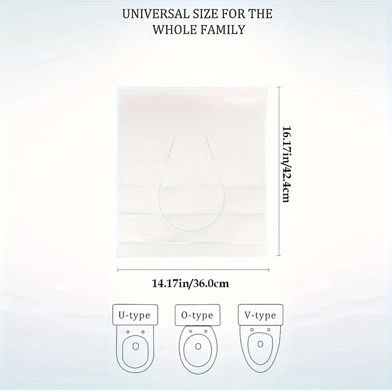 30/50pcs Disposable Toilet Sea - огляд і ціна Portable Camp Toilet