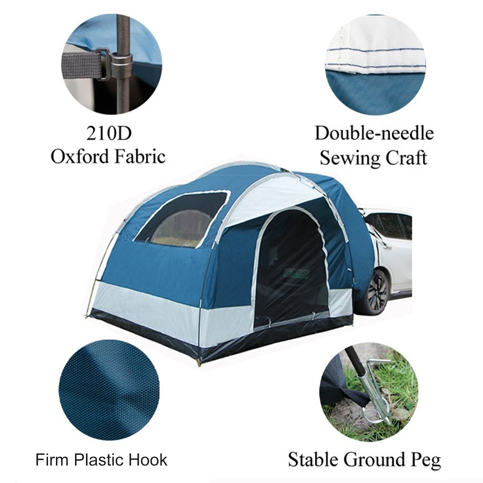 Outdoor Camping Car Tail Tent  - огляд і ціна Outdoor Camping Car Tail Tent