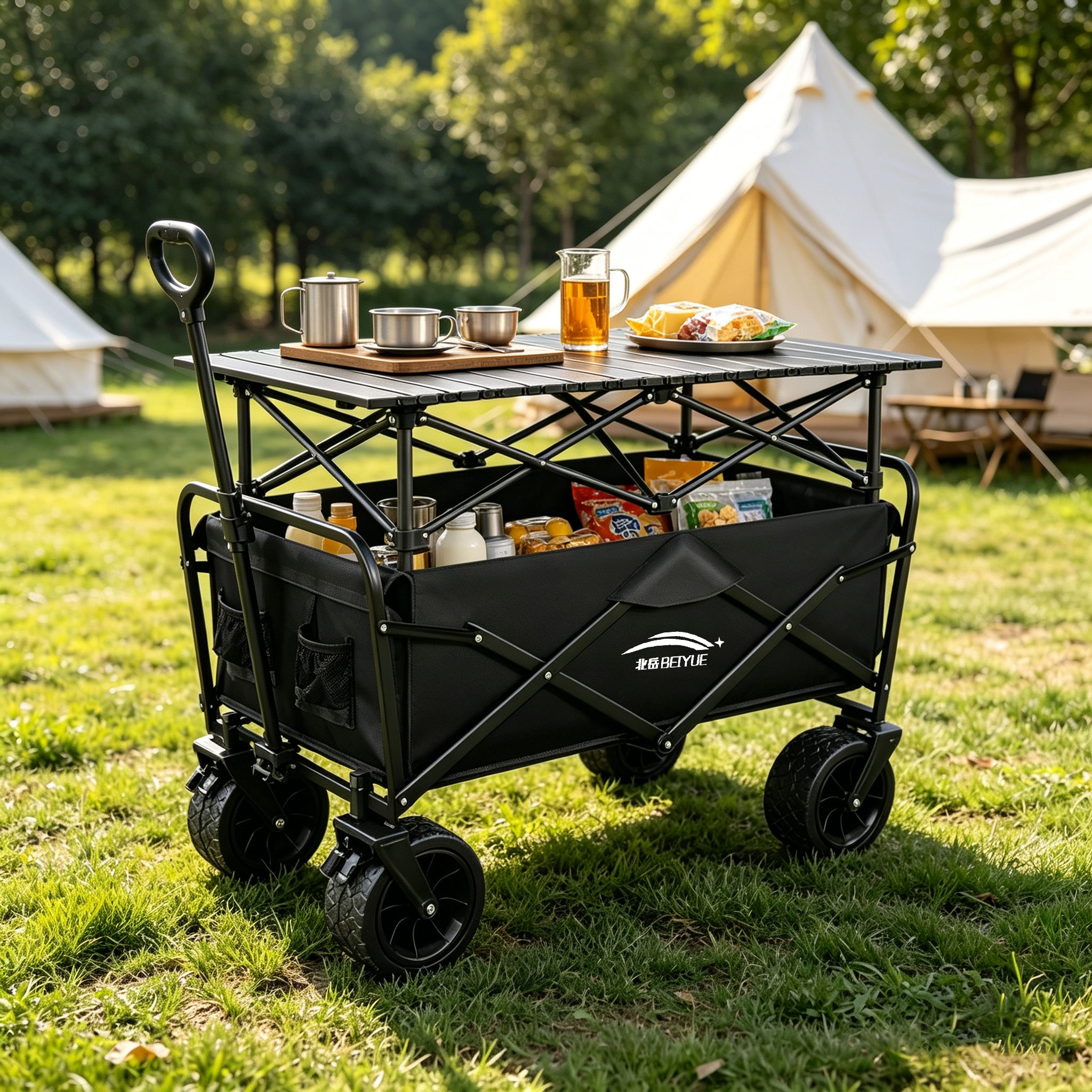 Beiyue Outdoor Camping Hand-Pu - огляд і ціна Outdoor Camping Trolley
