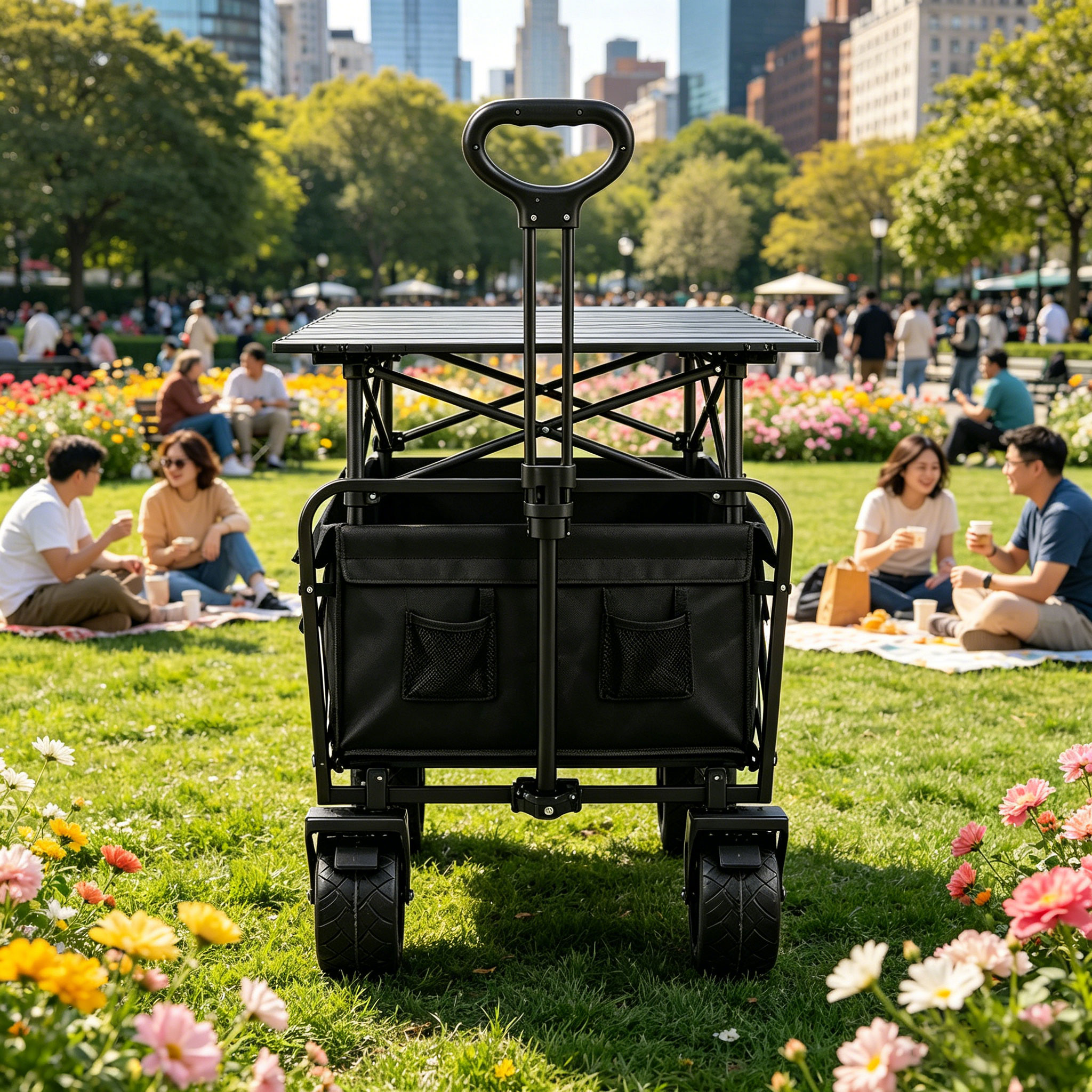 Beiyue Outdoor Camping Hand-Pu - огляд і ціна Outdoor Camping Trolley