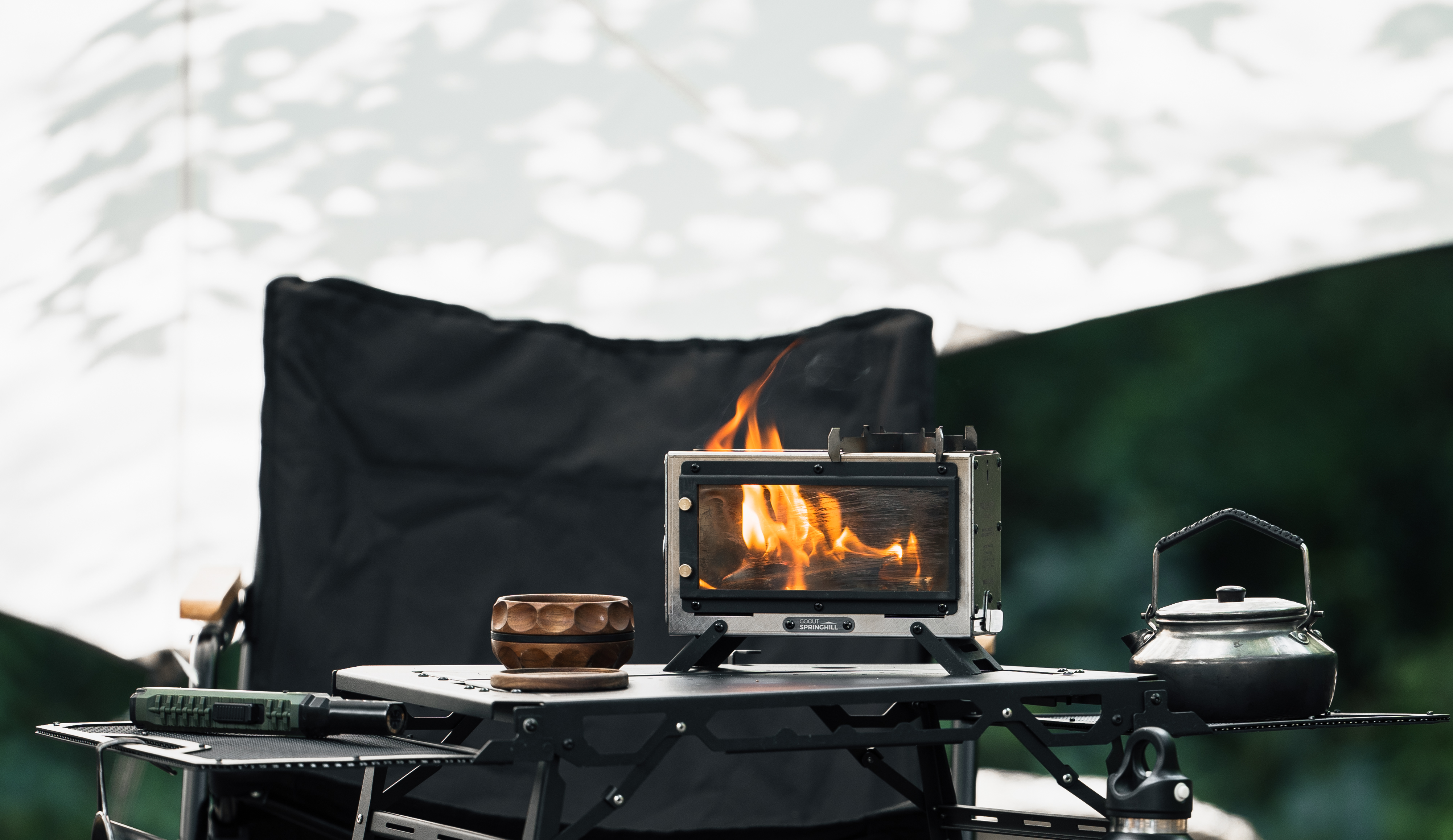Goout Springhill wood stove Po - огляд і ціна Outdoor Camping Stove Wood