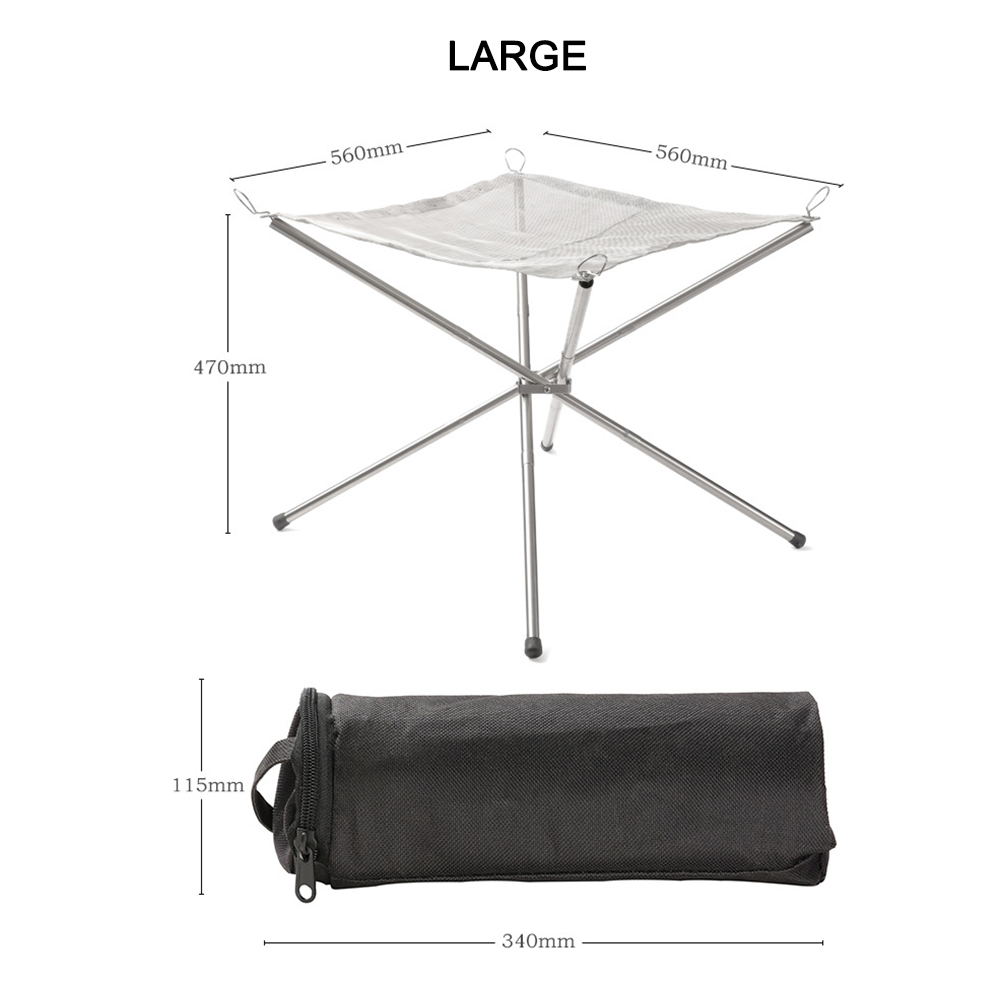 Portable Camping Fire Pit Gril - огляд і ціна Outdoor Camping Stove Wood