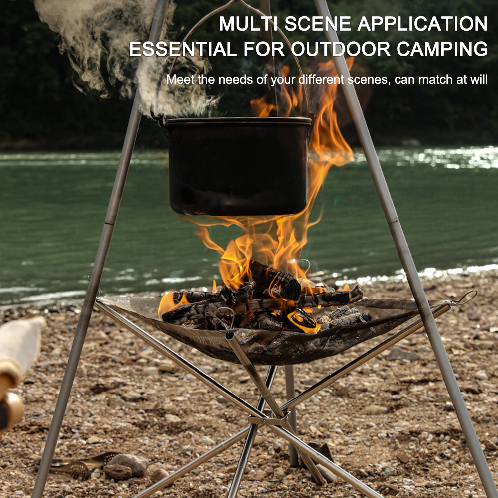 Portable Camping Fire Pit Gril - огляд і ціна Outdoor Camping Stove Wood