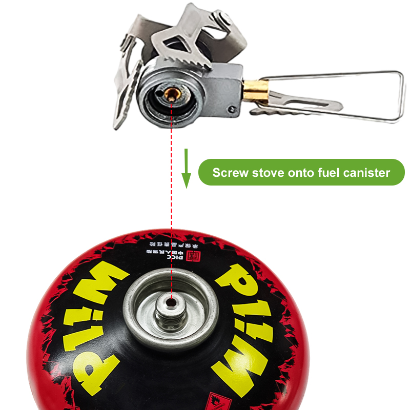 BRS Outdoor Gas Stove Mini Cam - огляд і ціна Outdoor Camping Outlet