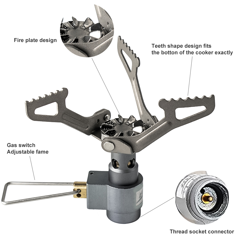 BRS Outdoor Gas Stove Mini Cam - огляд і ціна Outdoor Camping Outlet