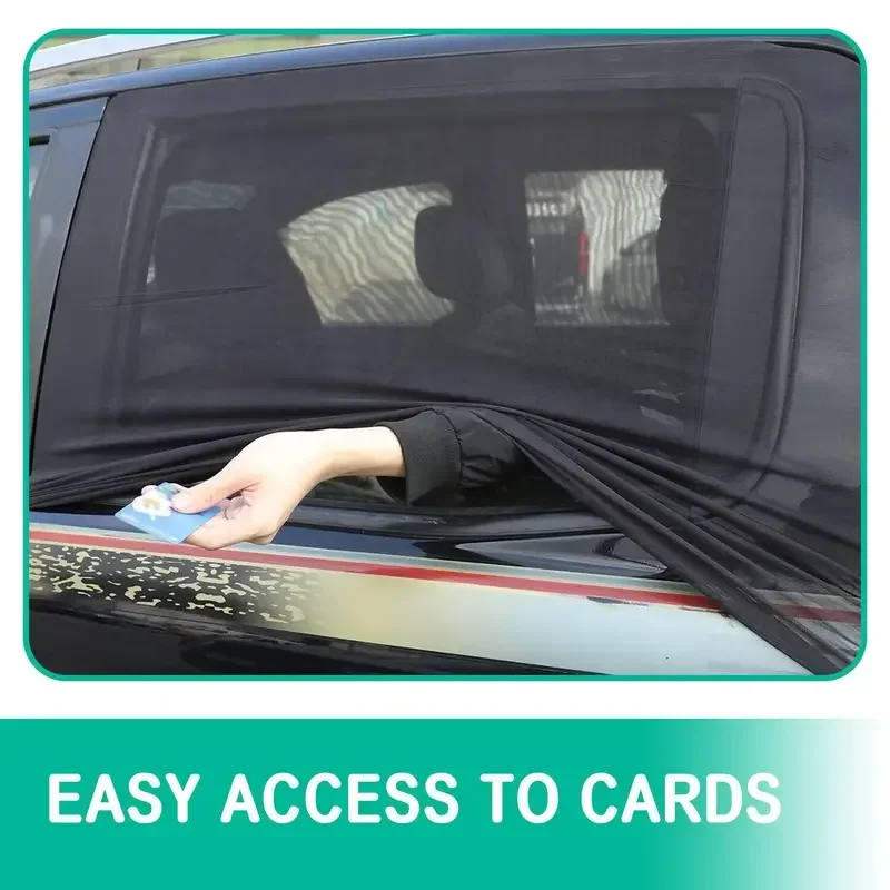 2PCS Car Window Screen Door Co - огляд і ціна Outdoor Camping Mosquito Net