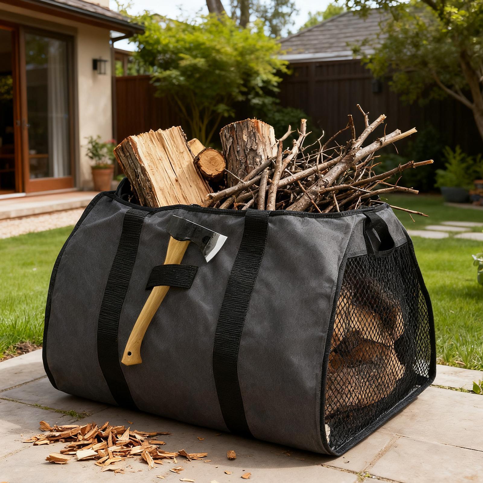 Firewood Carrier Large Portabl - огляд і ціна Outdoor Camping Stove Wood