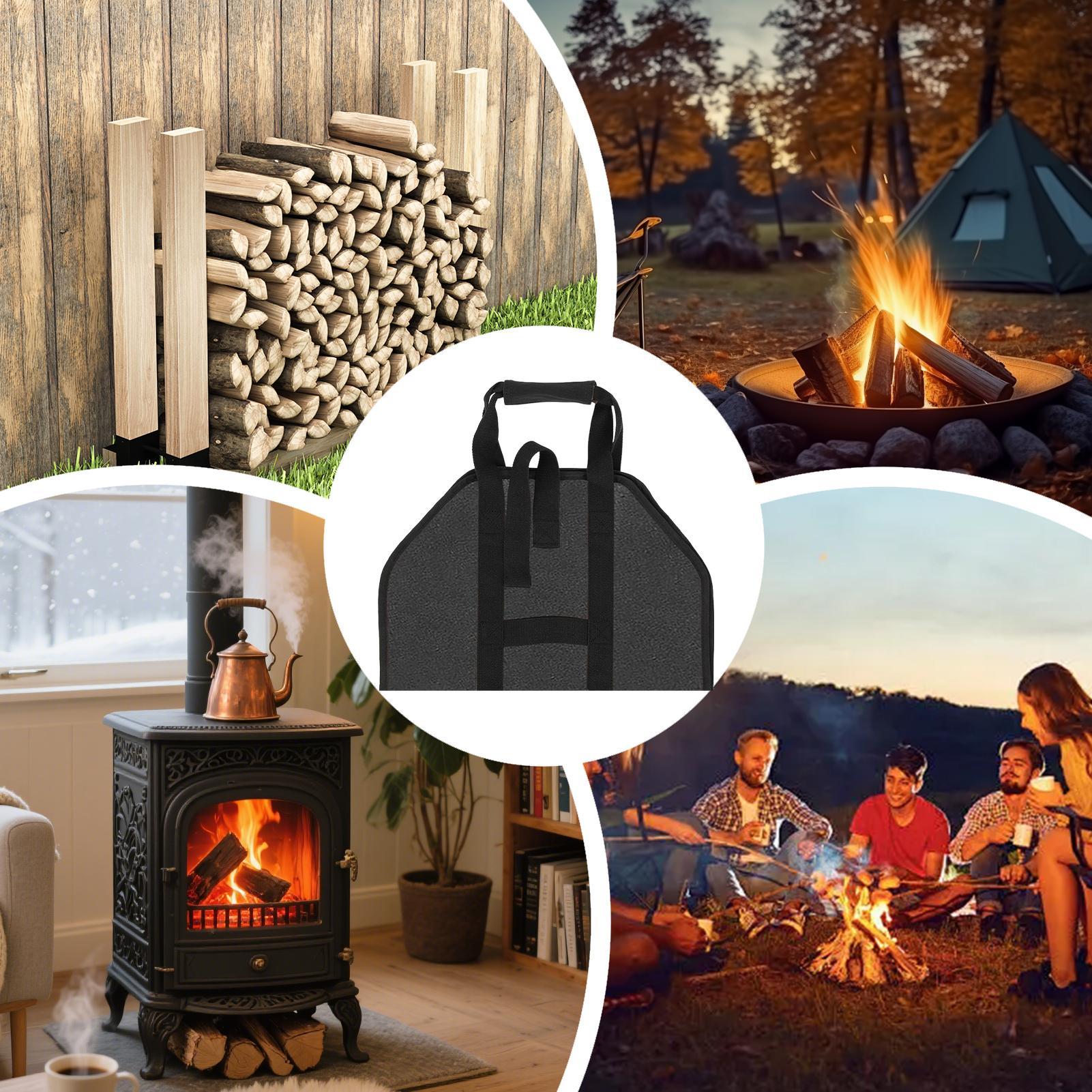 Firewood Carrier Large Portabl - огляд і ціна Outdoor Camping Stove Wood