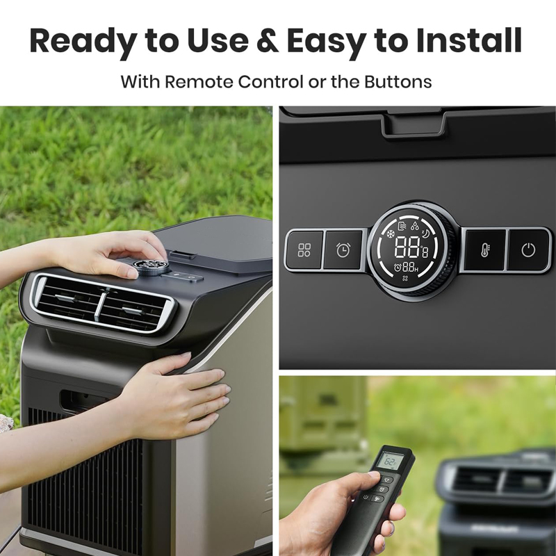 Portable Air Conditioner With  - огляд і ціна Outdoor Camping Air Conditioner