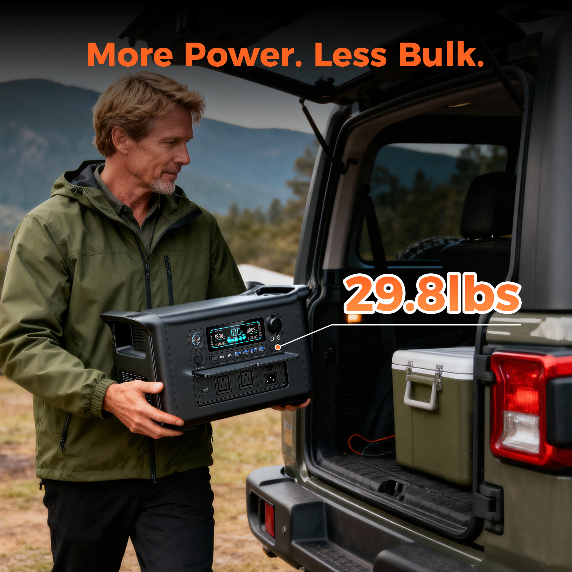 캠핑용품 300W 500W 1000W 2000W Por - огляд і ціна Outdoor Camping Outlet