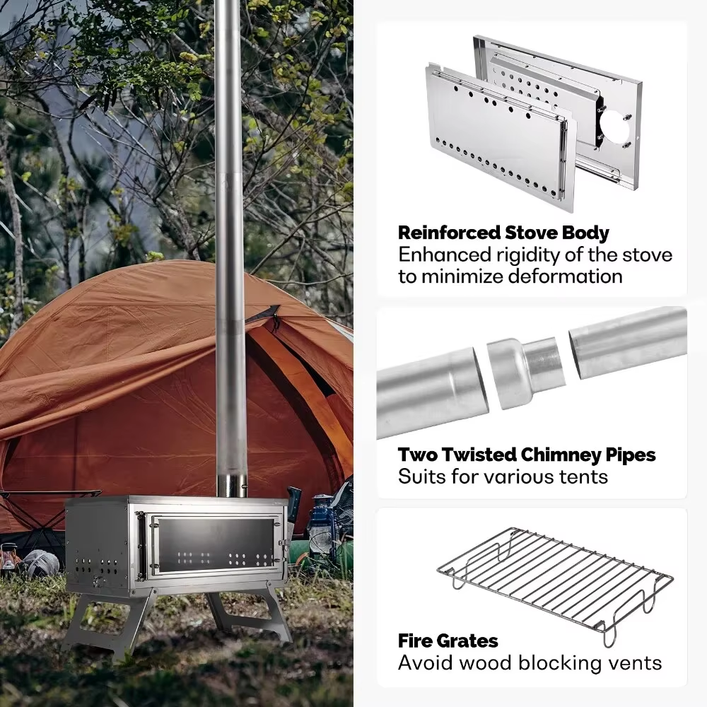 CHANGE MOORE Portable Outdoor  - огляд і ціна Outdoor Camping Stove Wood