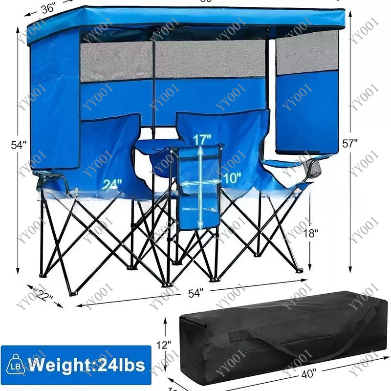Portable Double Folding Campin - огляд і ціна Outdoor Camping Chairs