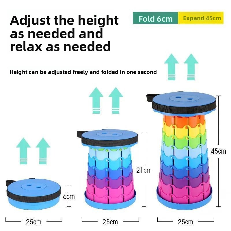 Thickened Retractable Work Sto - огляд і ціна Folding Chair