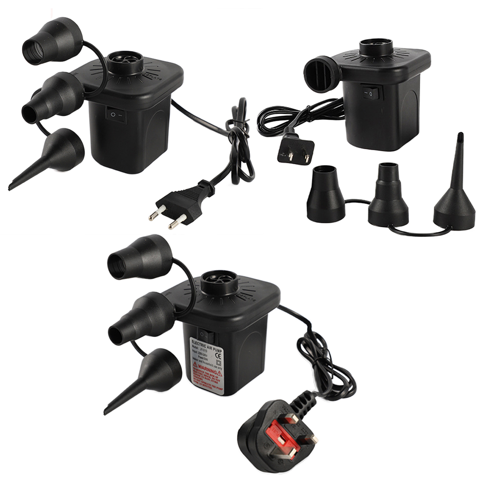 Electric Air Pump with 3 Nozzl - огляд і ціна Inflatable Mattress