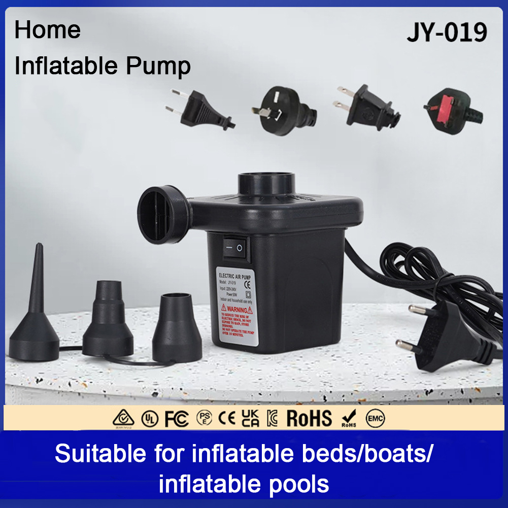 Electric Air Pump with 3 Nozzl - огляд і ціна Inflatable Mattress