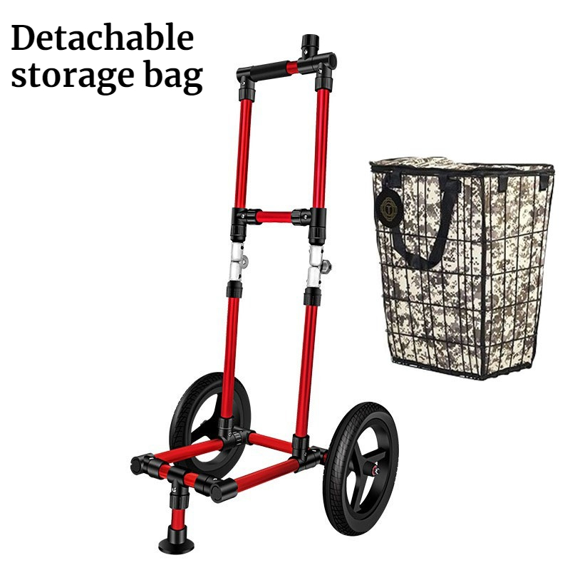 Portable Folding Camping Troll - огляд і ціна Outdoor Camping Trolley