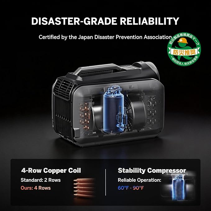 S2 Pro Heating&Cooling Inverte - огляд і ціна Outdoor Camping Air Conditioner